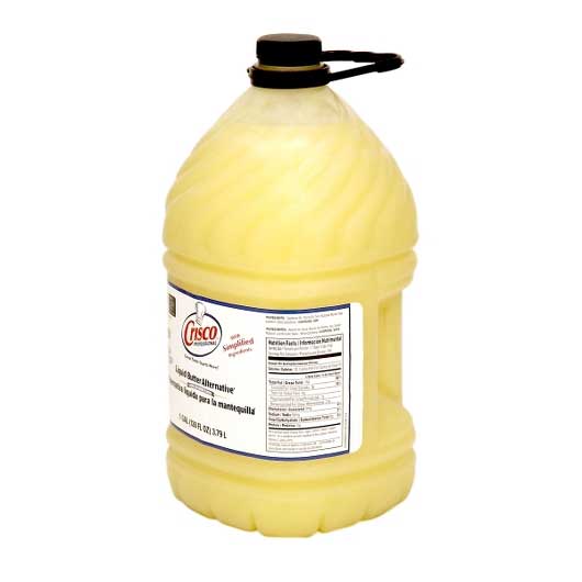 Crisco Professional Liquid Butter Alternative, 1 Gallon -- 3 Per Case