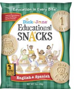 Dick & Jane English & Spanish Educational Snack, 1 Ounce -- 120 Per Case