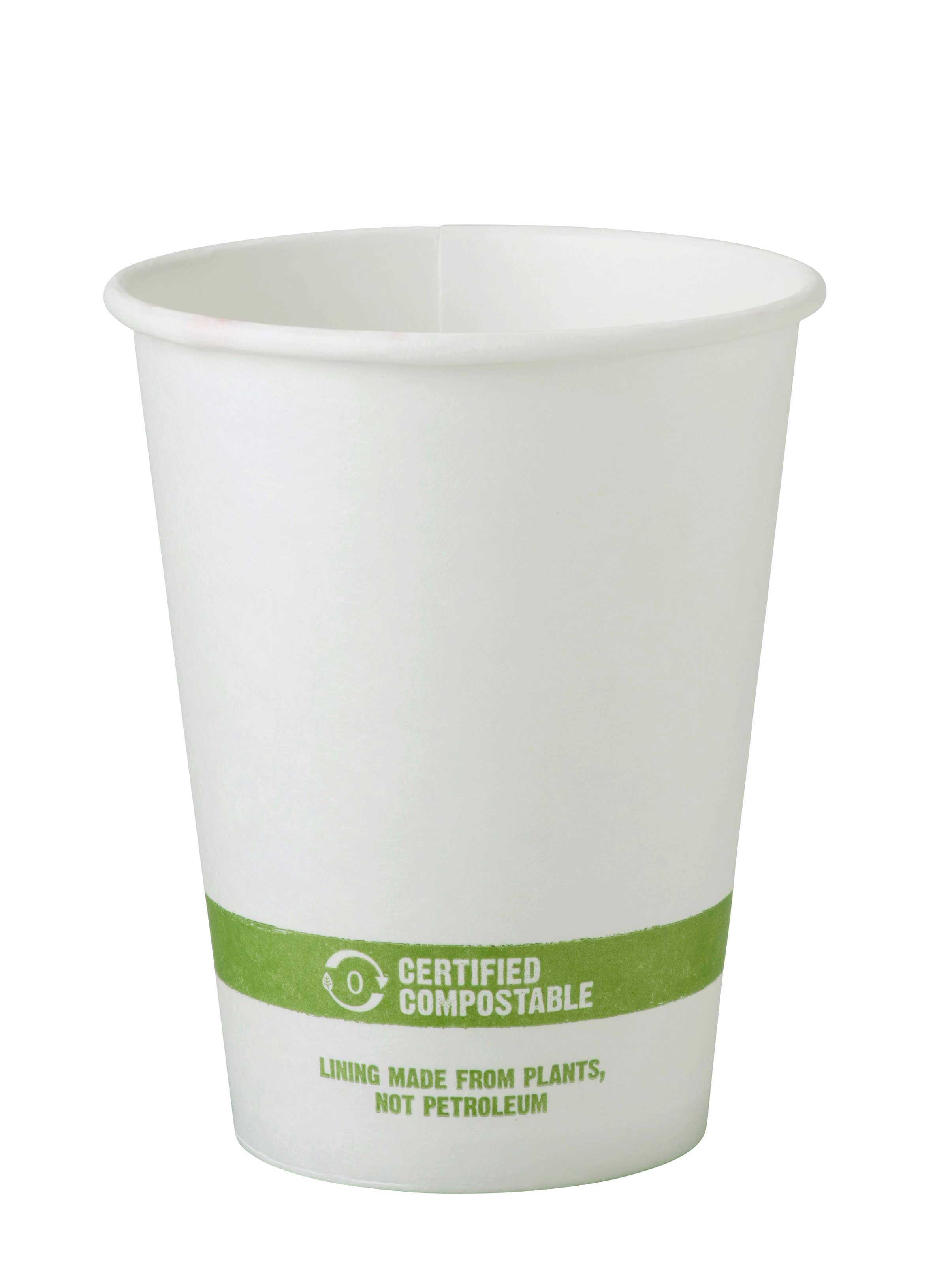 World Centric Lined Hot Paper Cup, 50 Count -- 1000 Per Case