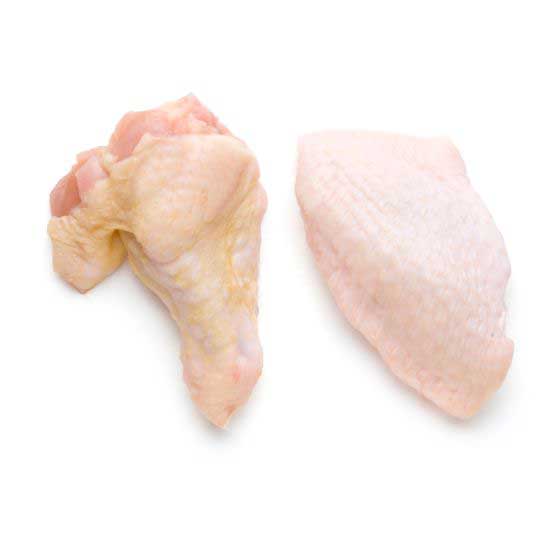 Agrosuper Individual Quick Frozen Marinated Party Chicken Wing, 5 Pound -- 8 Per Case