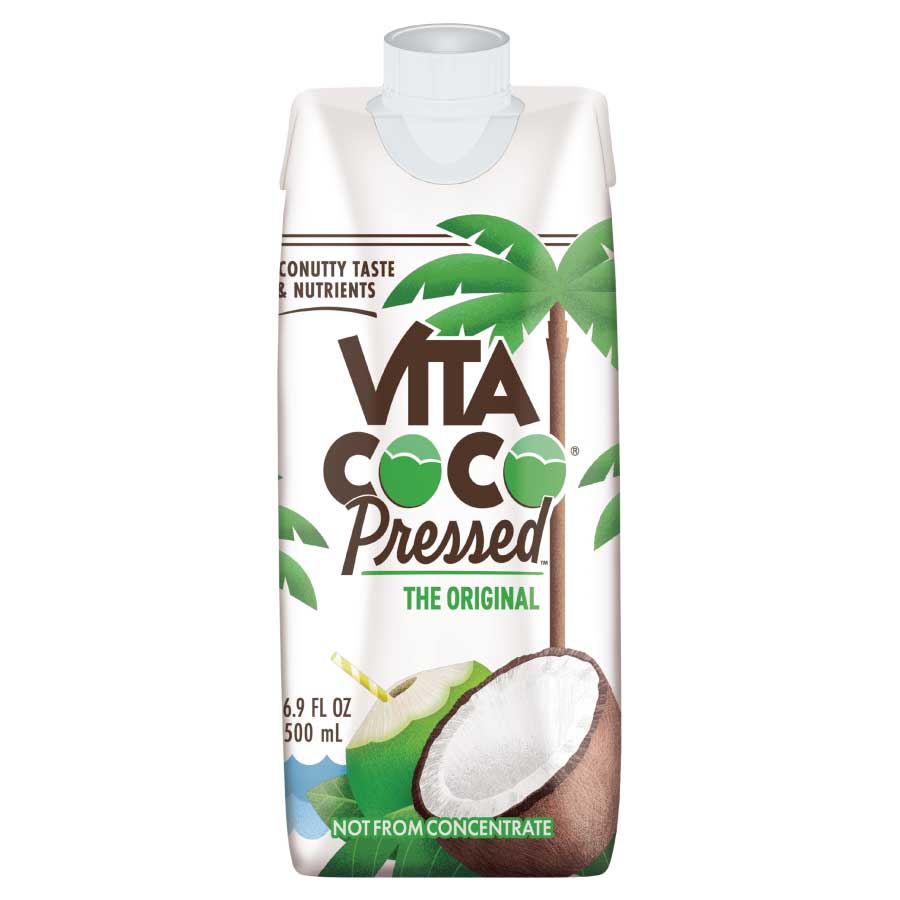 Vita Coco Pressed Coconut Water, 500 Ml -- 12 Per Case