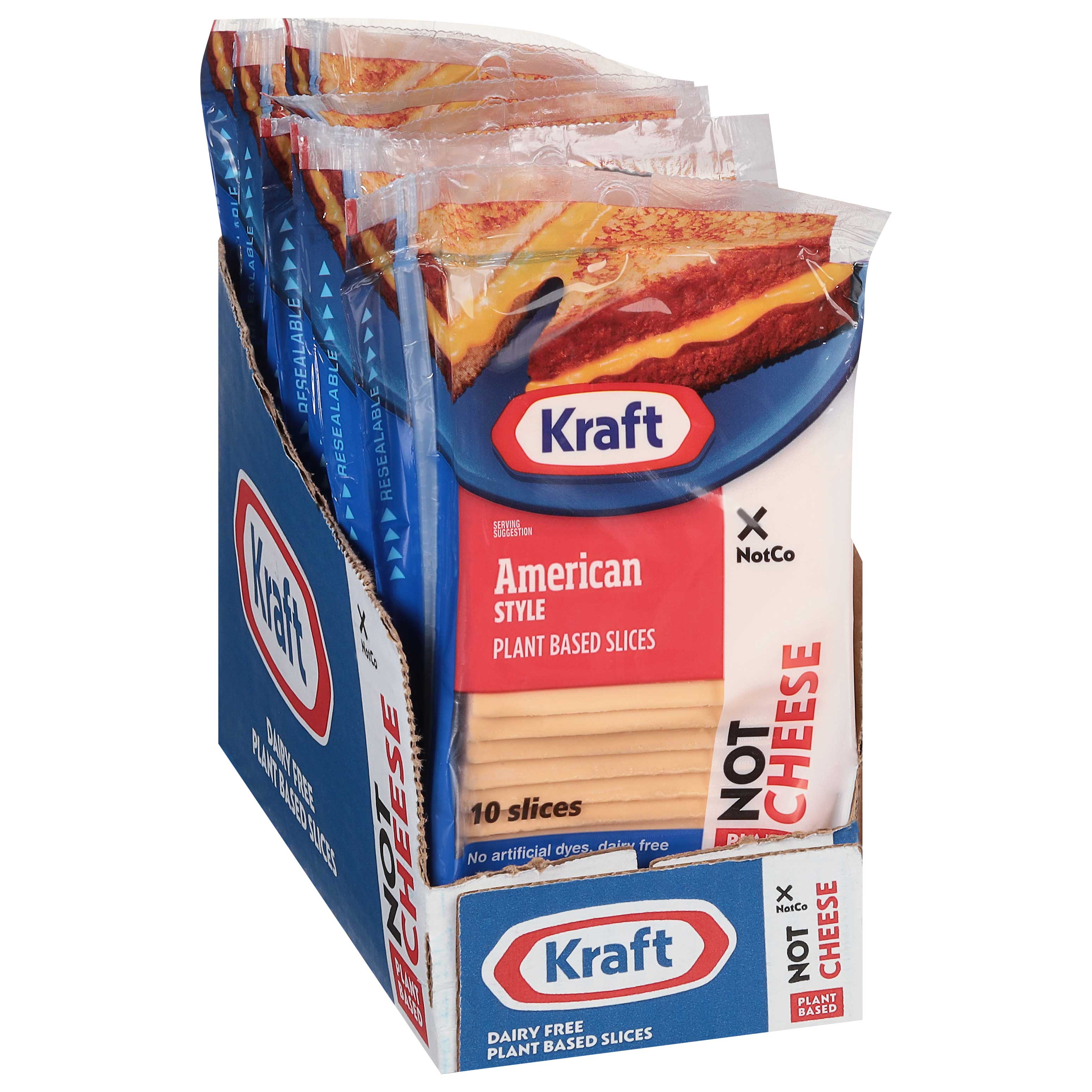 Kraft Heinz Notco Plant Based American Style Cheese Slices