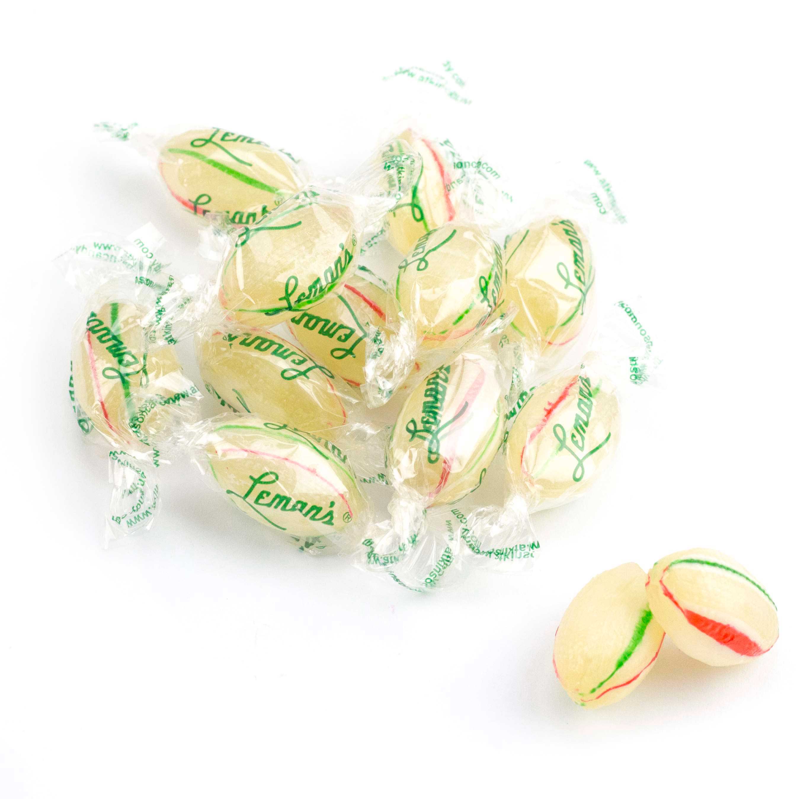Leman's Mint Football Bulk Candy, 15 Pound