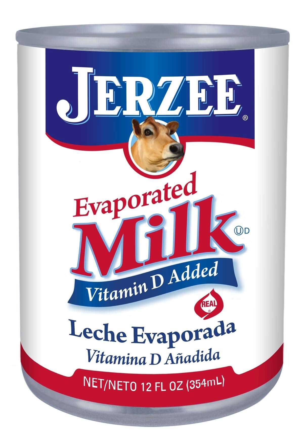 Jerzee Evaporated Milk, 12 Fluid Ounce -- 24 per case.