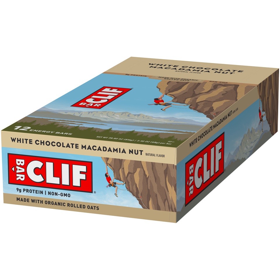 Clif White Chocolate Macadamia Snack Bar, 2.4 Ounce -- 192 Per Case