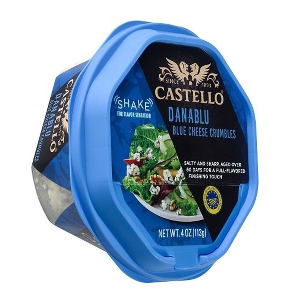 Castello Crumbled Blue Cheese, 0.25 Pound -- 6 Per Case
