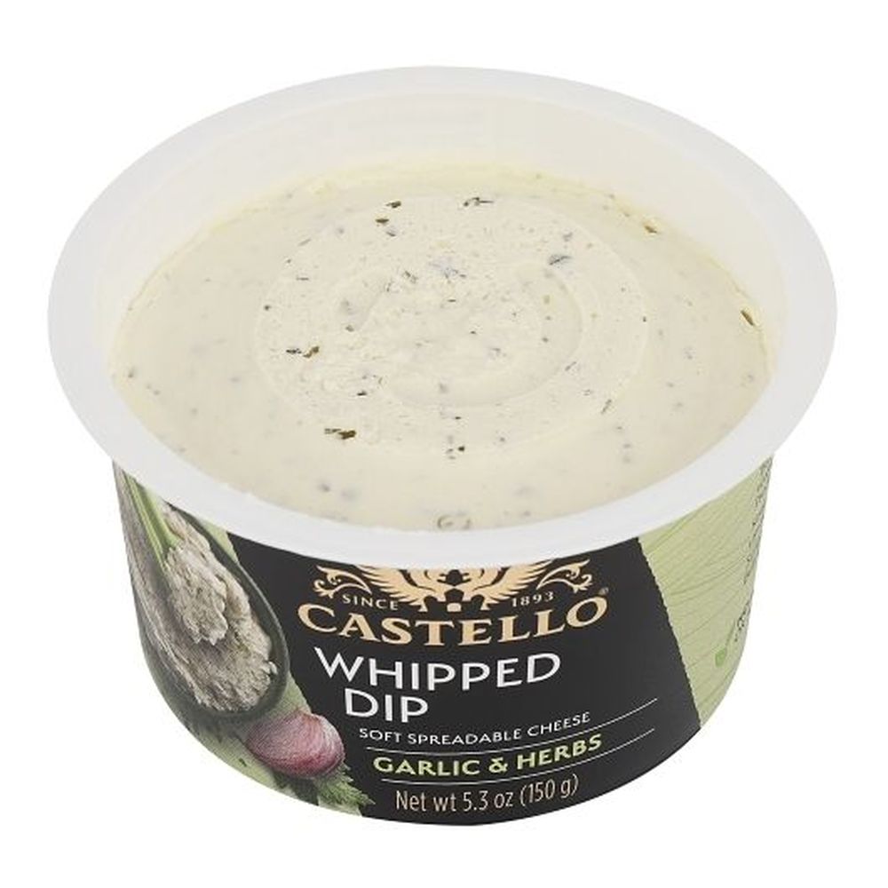 Castello Garlic And Herb Whipped Dip, 5.3 Ounce -- 12 Per Case