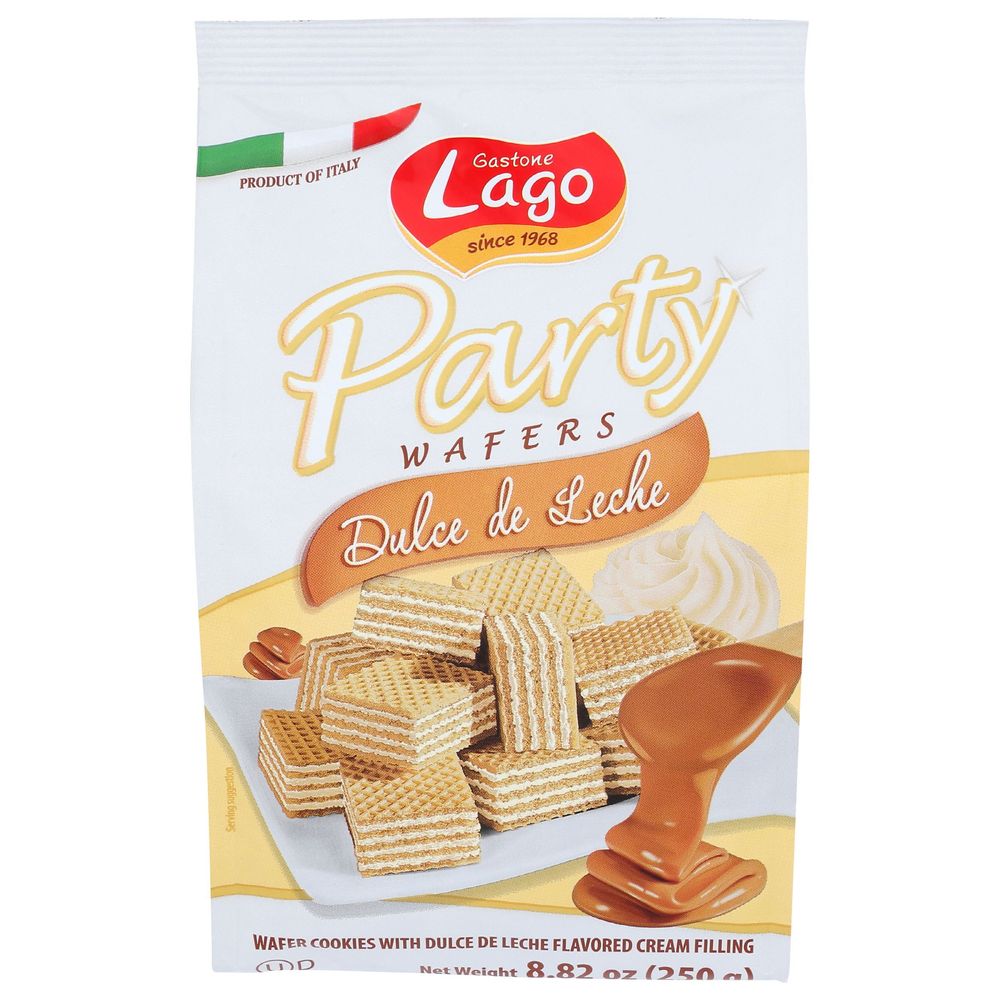 Gastone Dulce De Leche Party Wafer Cookie, 8.82 Ounce -- 10 Per Case