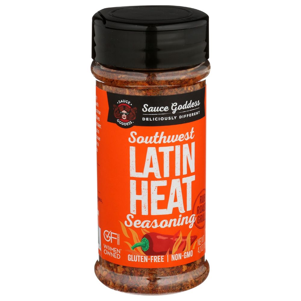 Sauce Goddess Latin Heat Seasoning, 4.2 Ounce -- 6 Per Case