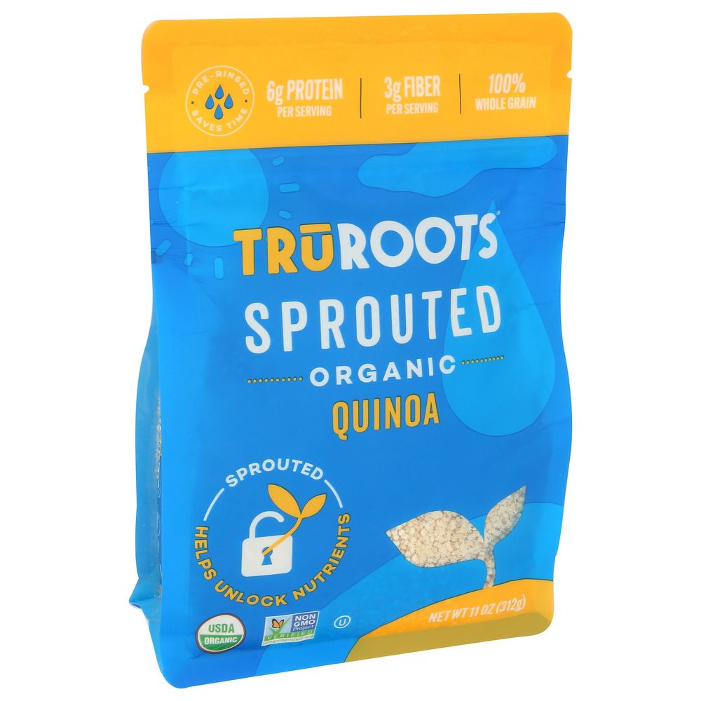 Truroots Organic Sprouted Quinoa, 11 Ounce -- 6 Per Case