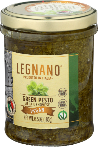 Legnano Vegan Alla Genovese Green Pesto, 6.5 Ounce -- 6 Per Case