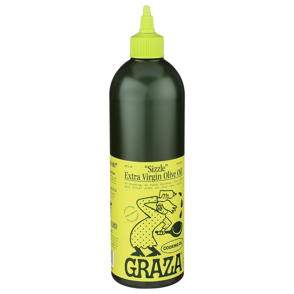 【T-ポイント5倍】 Graza Sizzle Extra Virgin Olive Oil, 25.3 Fluid Ounce -- 6 邦楽