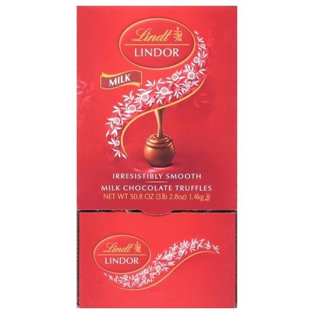 Lindt Lindor Milk Chocolate Truffles Case | FoodServiceDirect