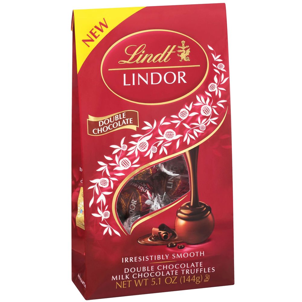 Lindt & Sprungli Double Chocolate Truffles, 5.1 Ounce -- 6 Per Case