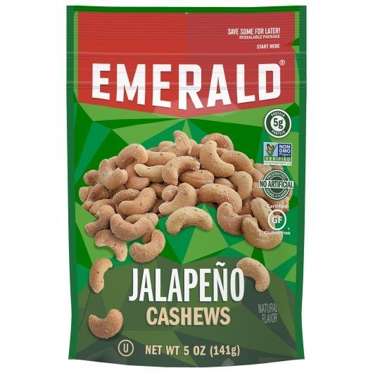 Emerald Jalapeno Cashews, 5 Ounce -- 6 Per Case