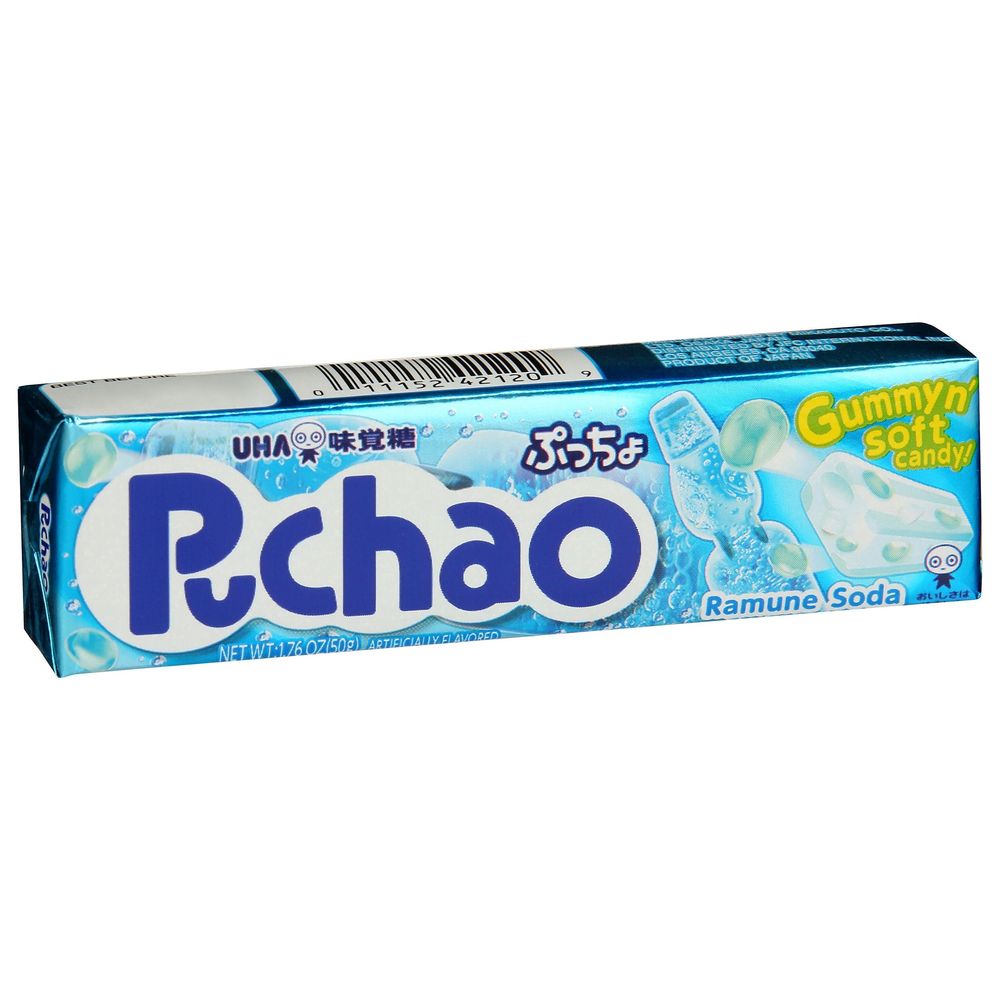 Uha Mikakuto Puchao Ramune Soda Candy, 1.76 Ounce -- 10 Per Case