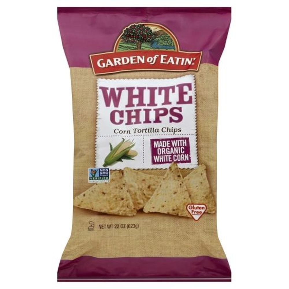 Garden Of Eatin' White Corn Tortilla Chips, 22 Ounce -- 10 Per Case