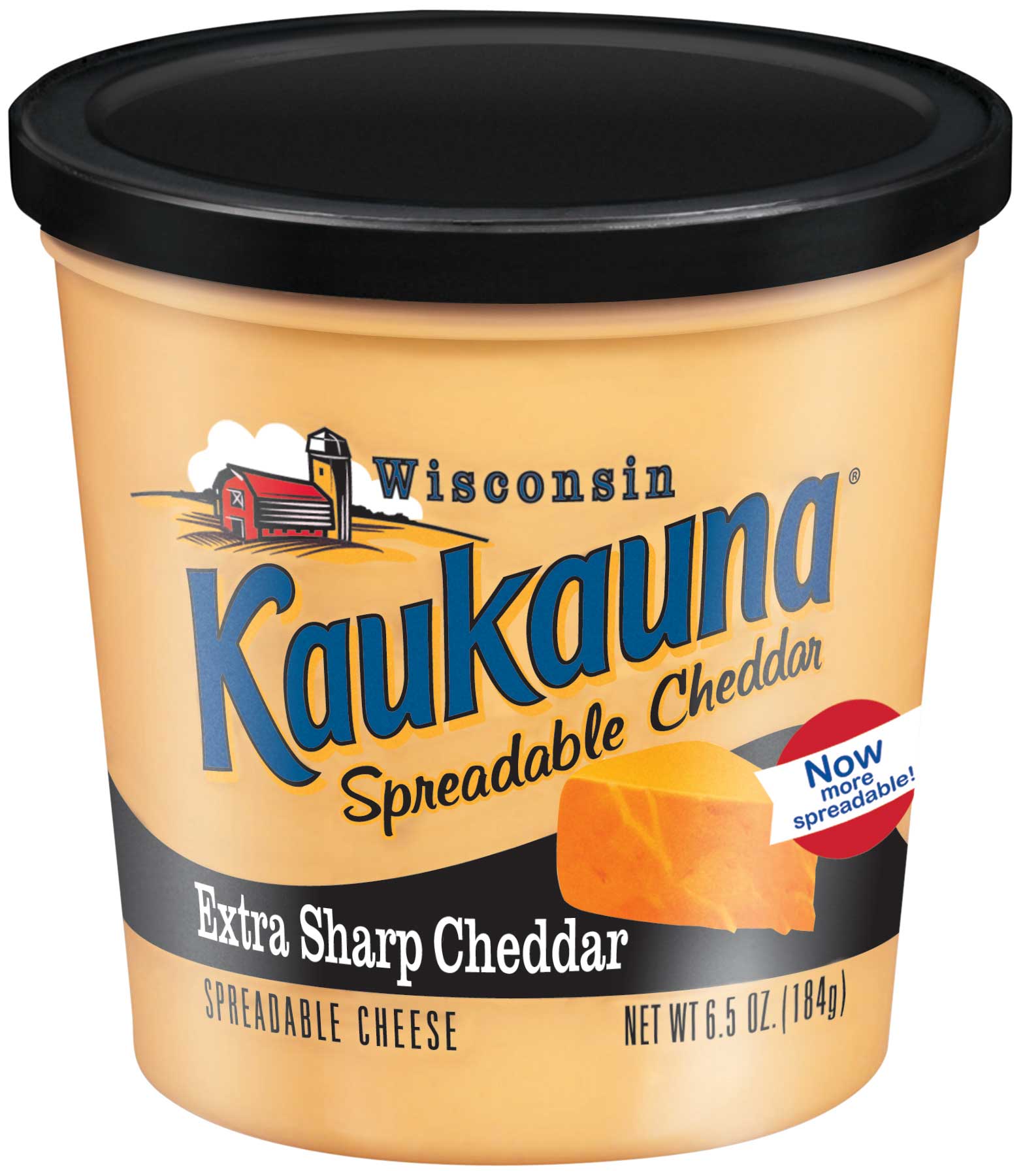 Kaukauna Extra Sharp Cheddar Cheese, 6.5 Ounce -- 12 Per Case