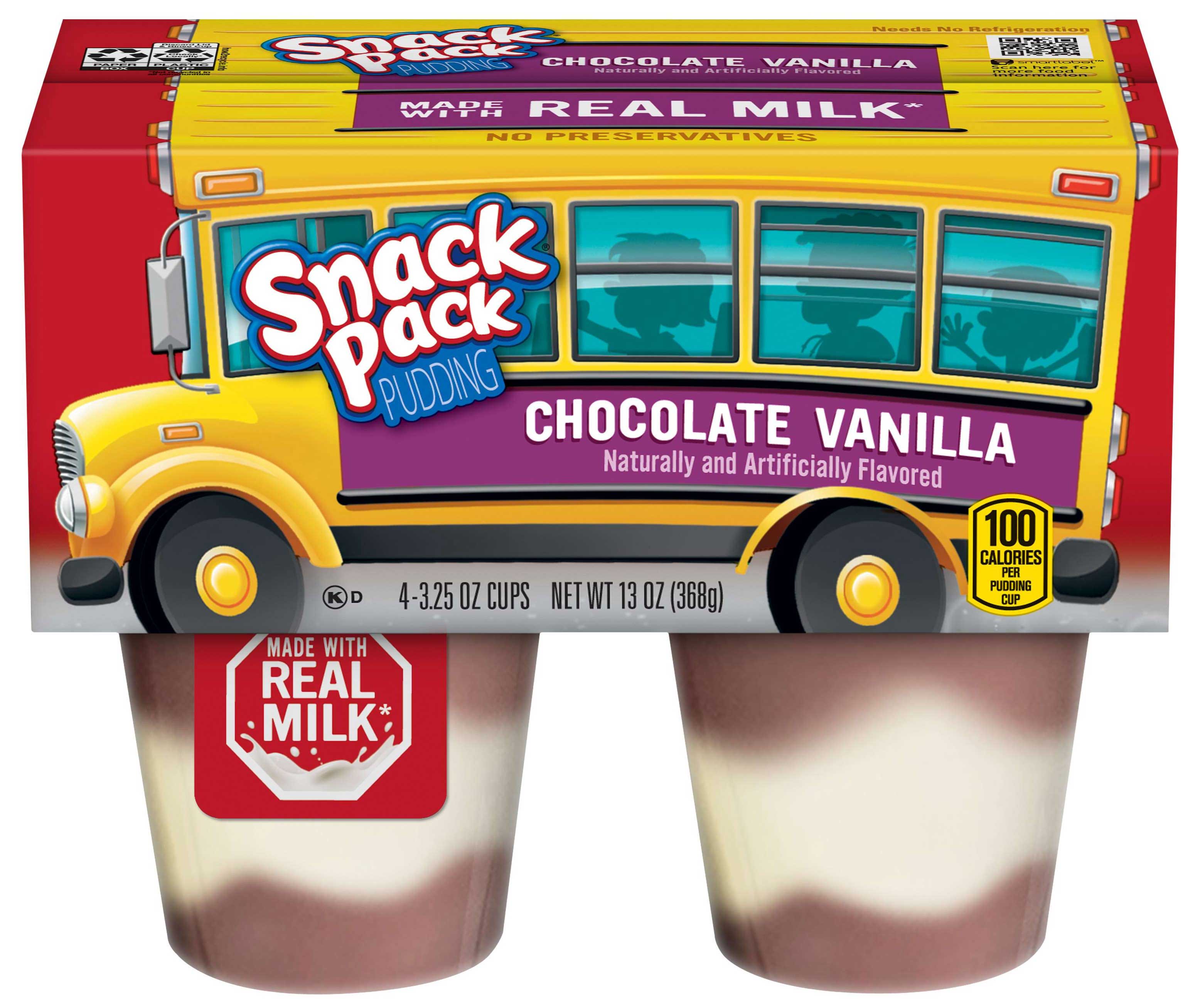 Snack Pack Chocolate Vanilla Pudding Case | FoodServiceDirect