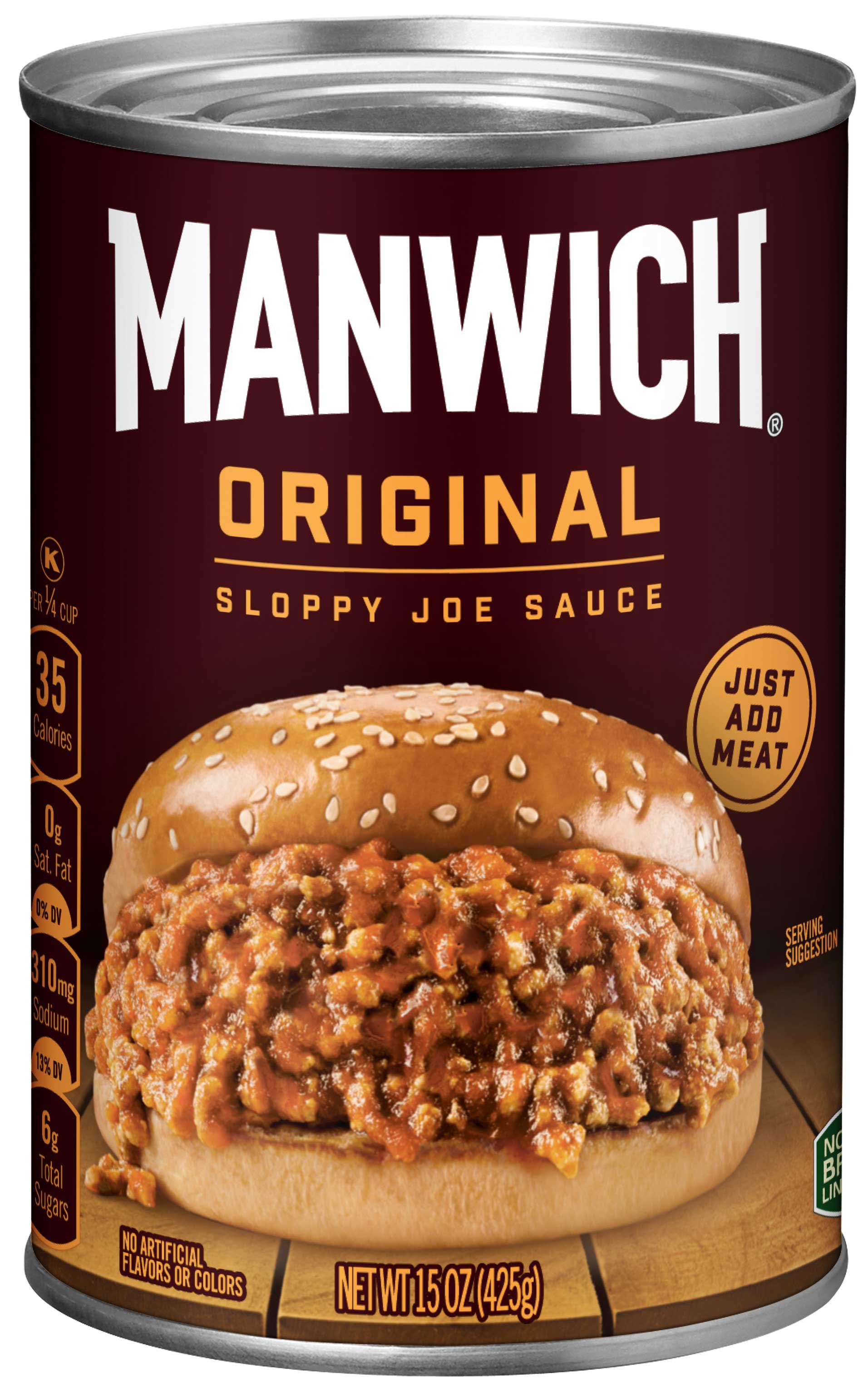 Hunt's Manwich Original Sloppy Joe Sauce, 15 Ounce -- 24 Per Case