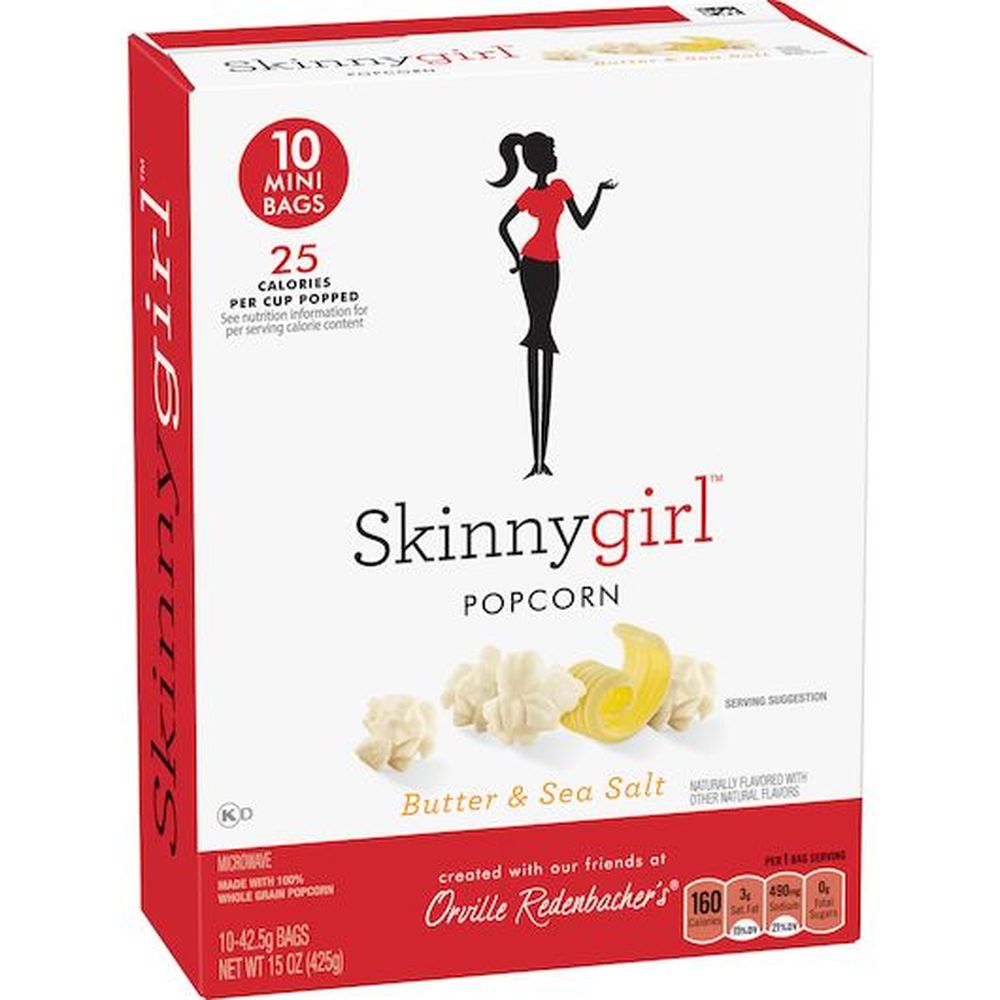 Orville Redenbacher's Skinny Girl Popcorn, 15 Ounce -- 6 Per Case