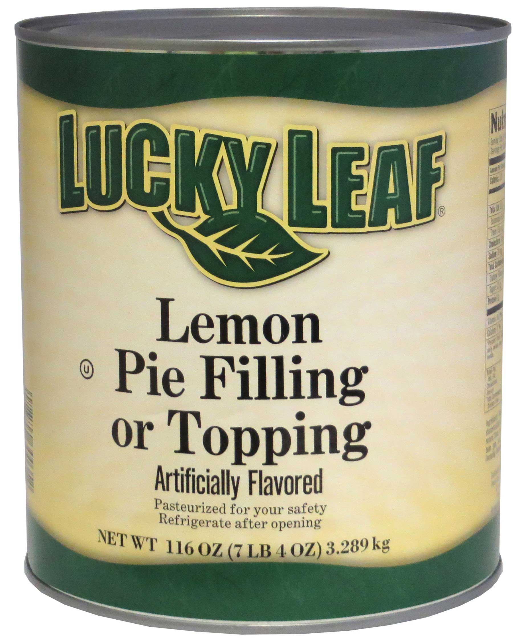 Lucky Leaf Lemon Pie Filling, 116 Ounce -- 3 per case