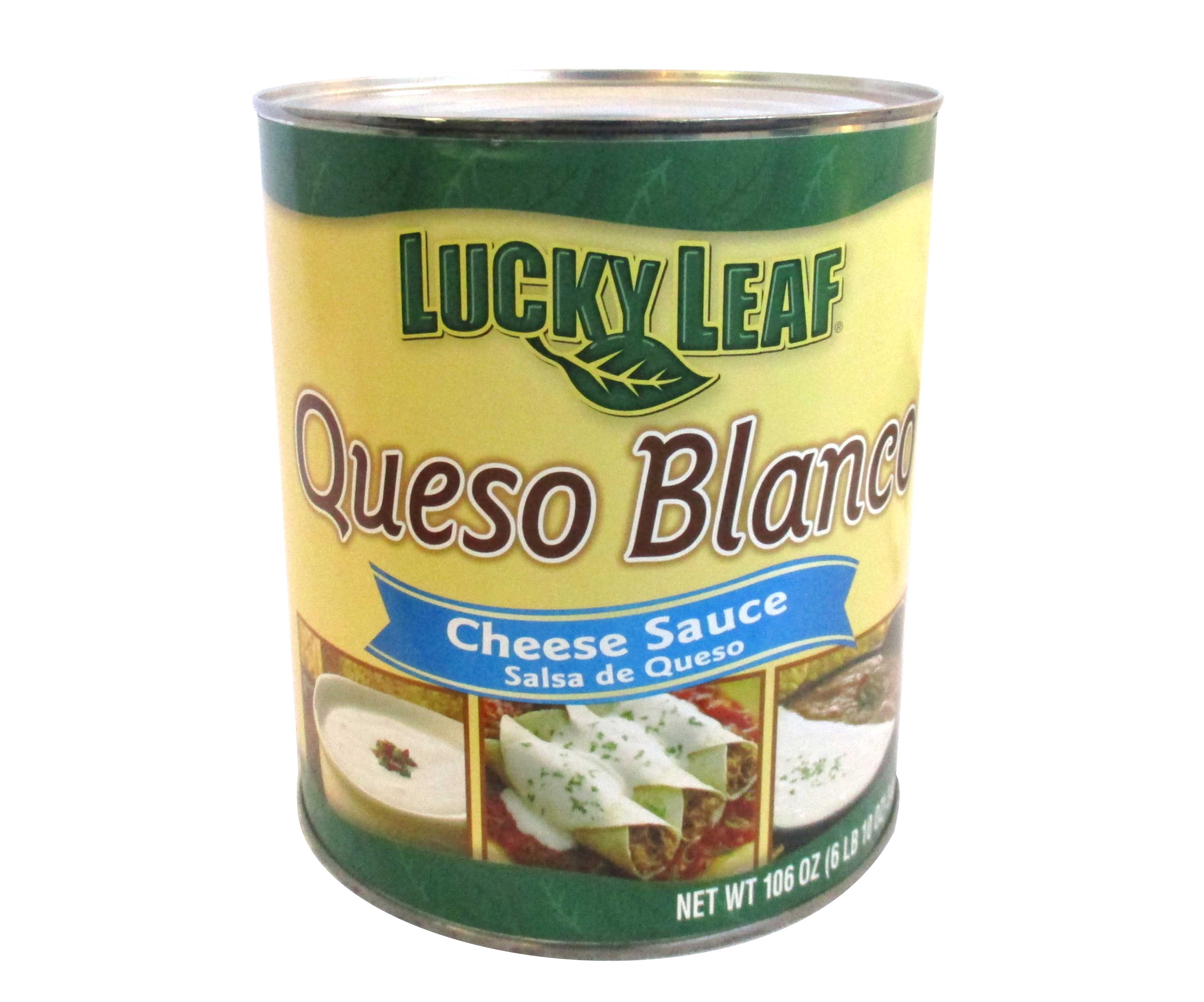 Lucky Leaf Queso Blanco Cheese Sauce Salsa De Queso, 106 Ounce -- 3 Per Case