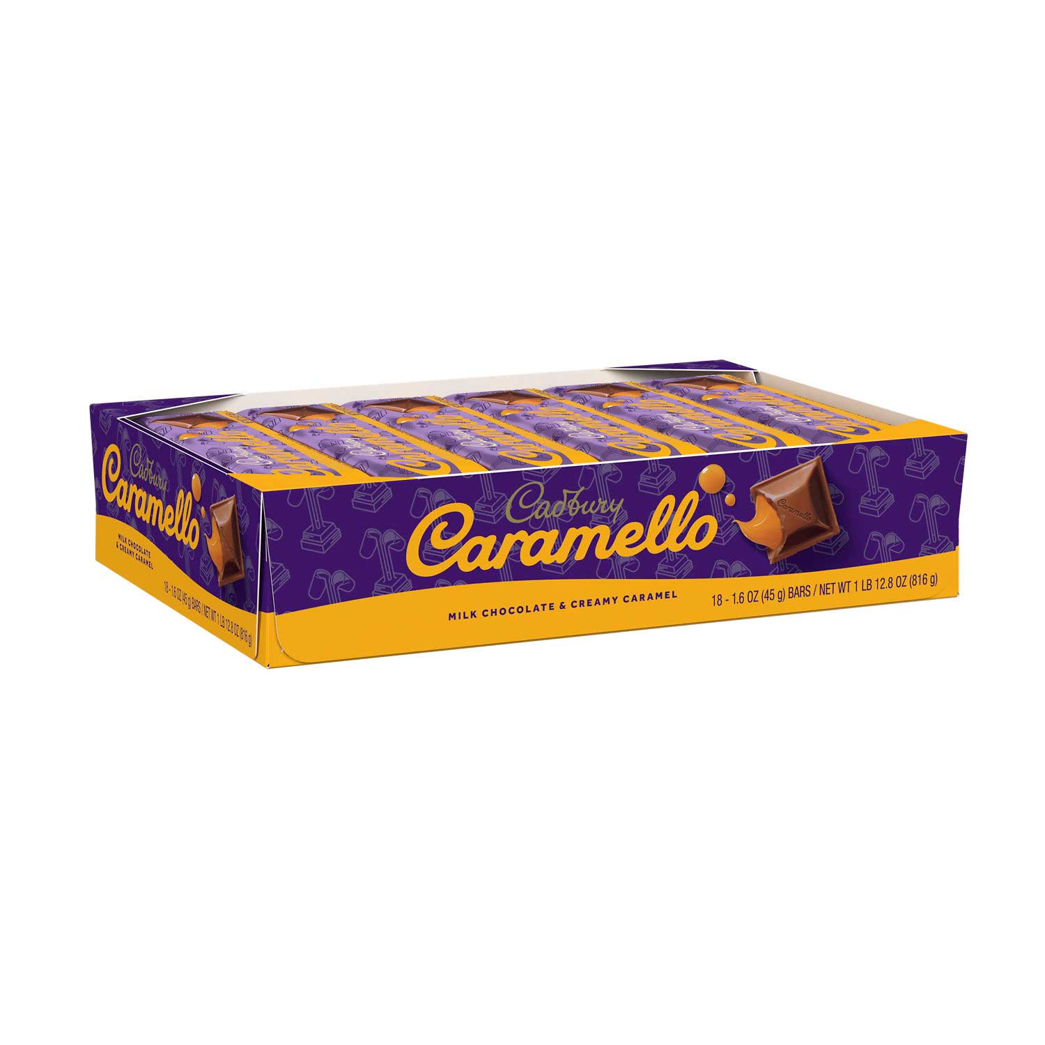Cadbury Caramello Milk Chocolate and Creamy Caramel Candy