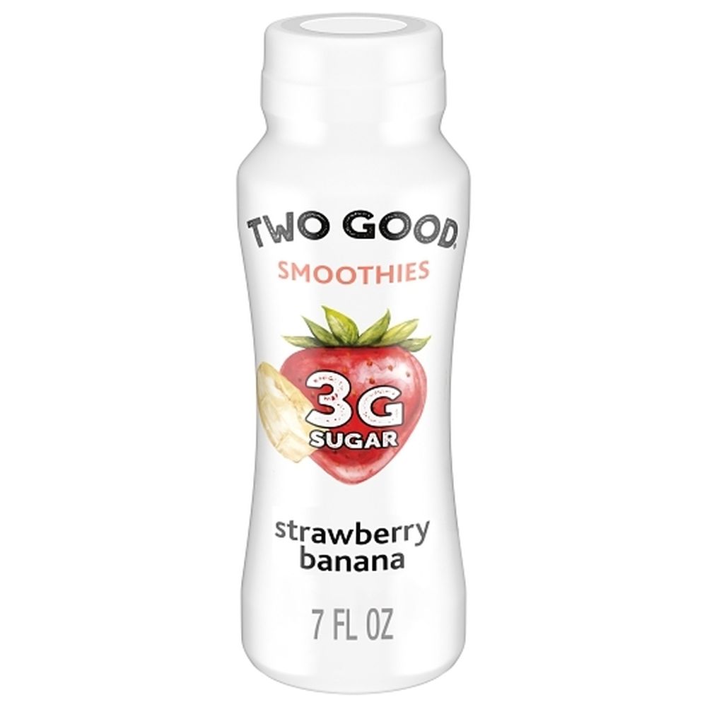 Two Good Strawberry Banana Yogurt Drink, 7 Fluid Ounce -- 8 Per Case