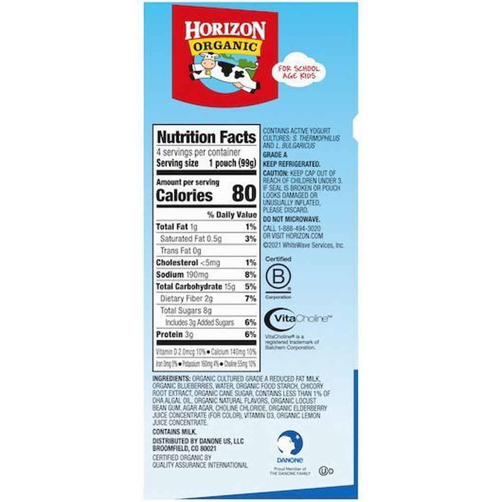 Horizon Organic Growing Years Blueberry Lowfat Yogurt, 3.5 Horizon Organic Growing Years Blueberry Lowfat Yogurt, 3.5