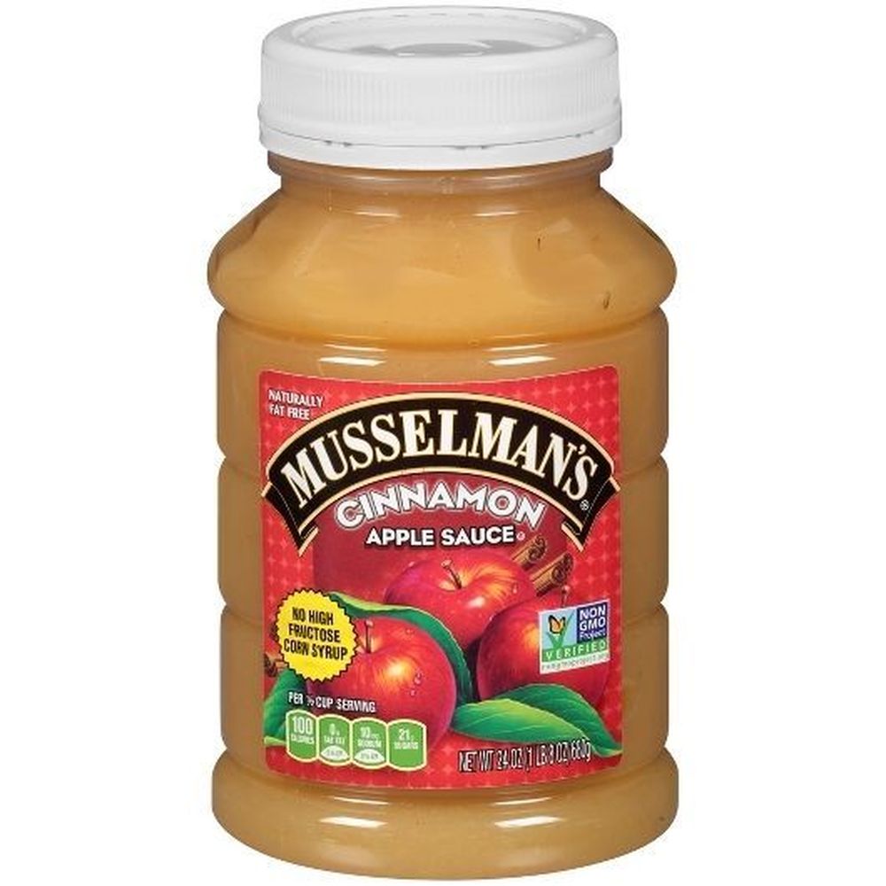 Musselman's Cinnamon Apple Sauce, 24 Ounce -- 12 Per Case