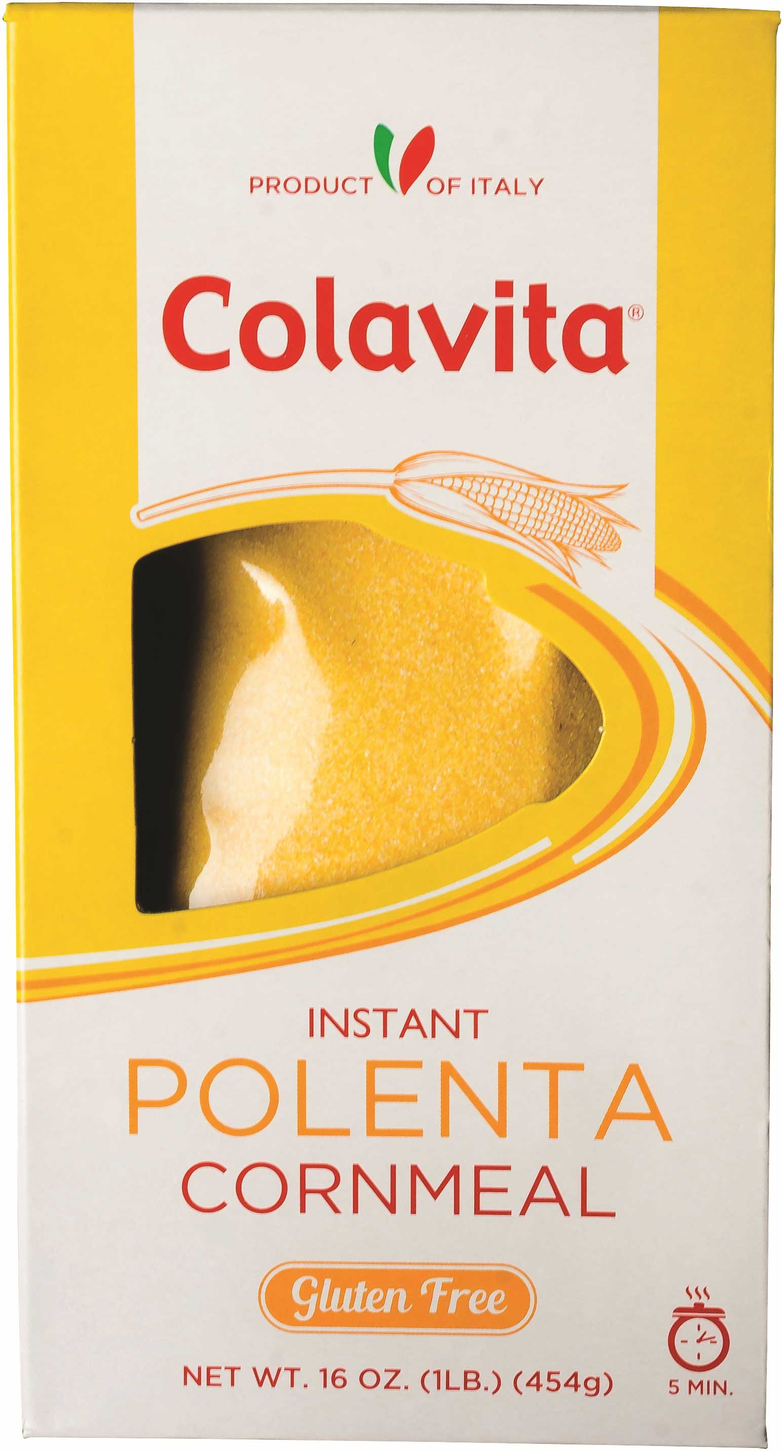Colavita Instant Polenta Cornmeal, 1 Pound -- 6 Per Case