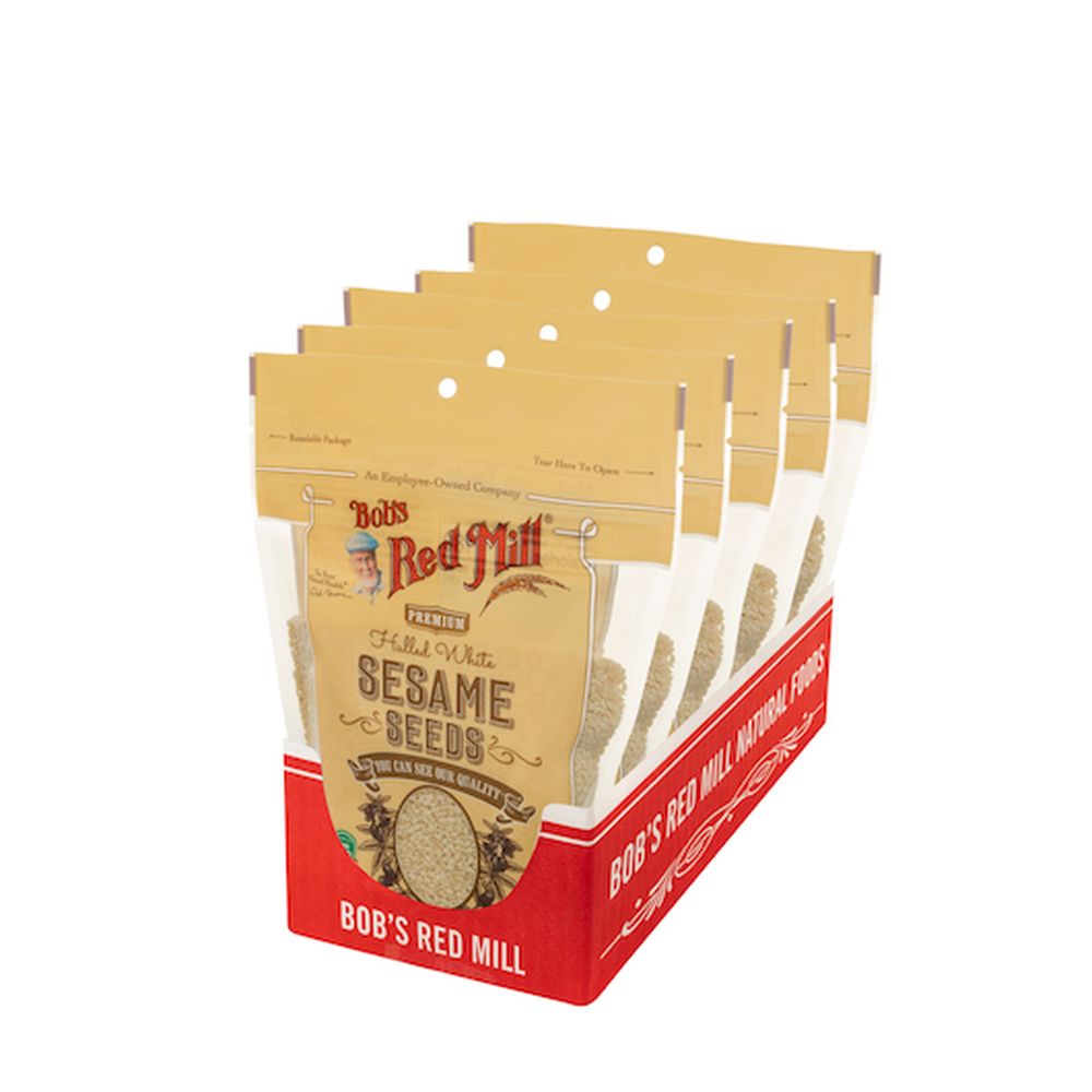 Bob's Red Mill White Sesame Seeds, 10 Ounce -- 5 Per Case