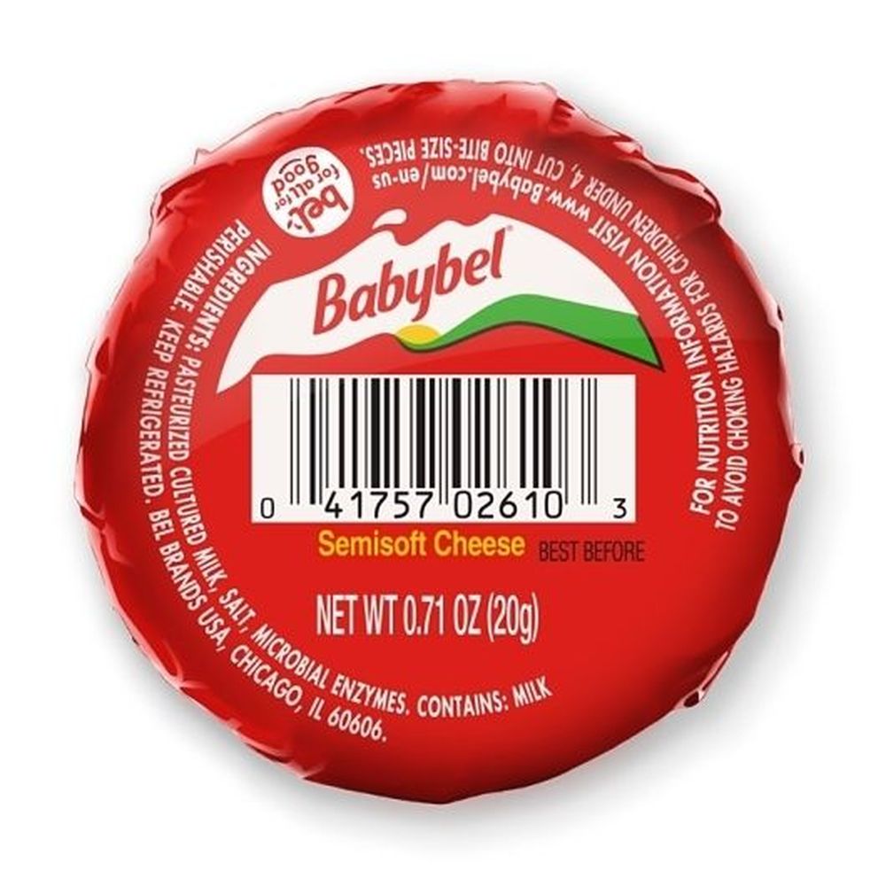 Mini Babybel Original Cheese, 0.71 Ounce -- 30 Per Case