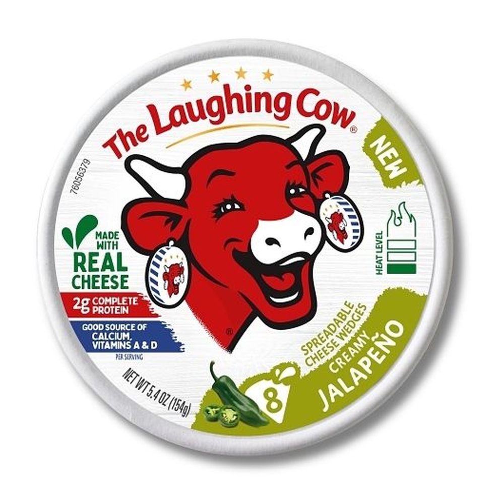The Laughing Cow Creamy Jalapeno Spreadable Cheese, 5.4 Ounce -- 12 Per Case