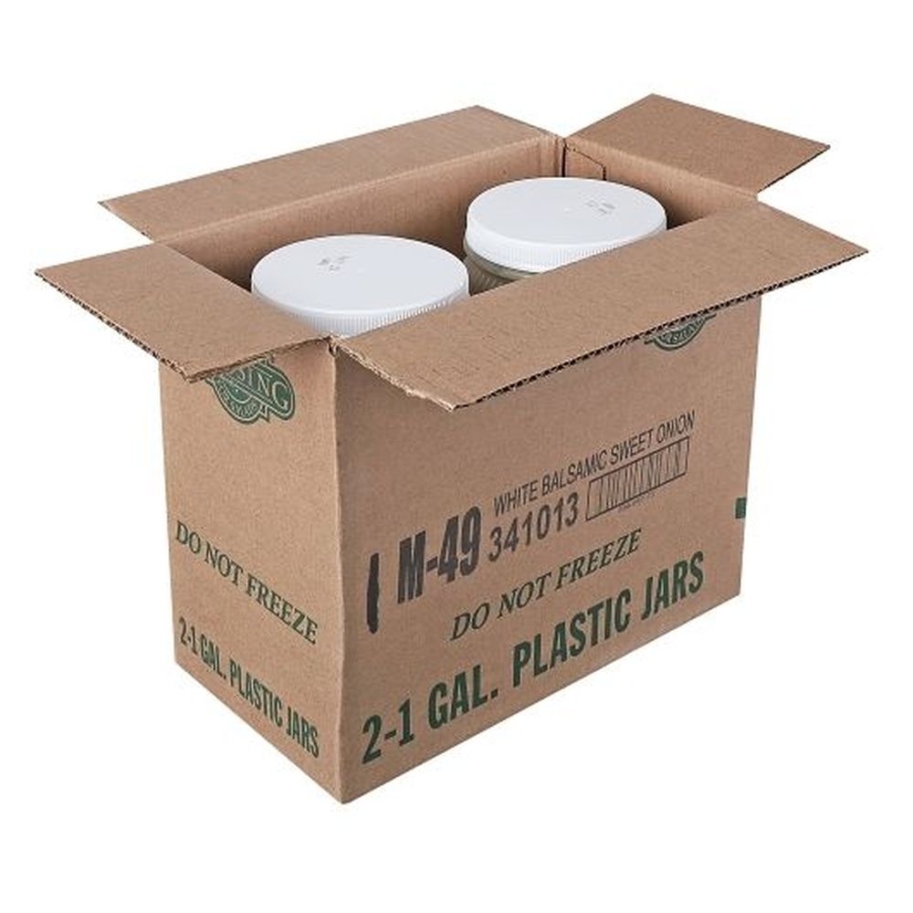 Conway White Balsamic Sweet Onion Vinaigrette, 1 Gallon -- 2 Per Case