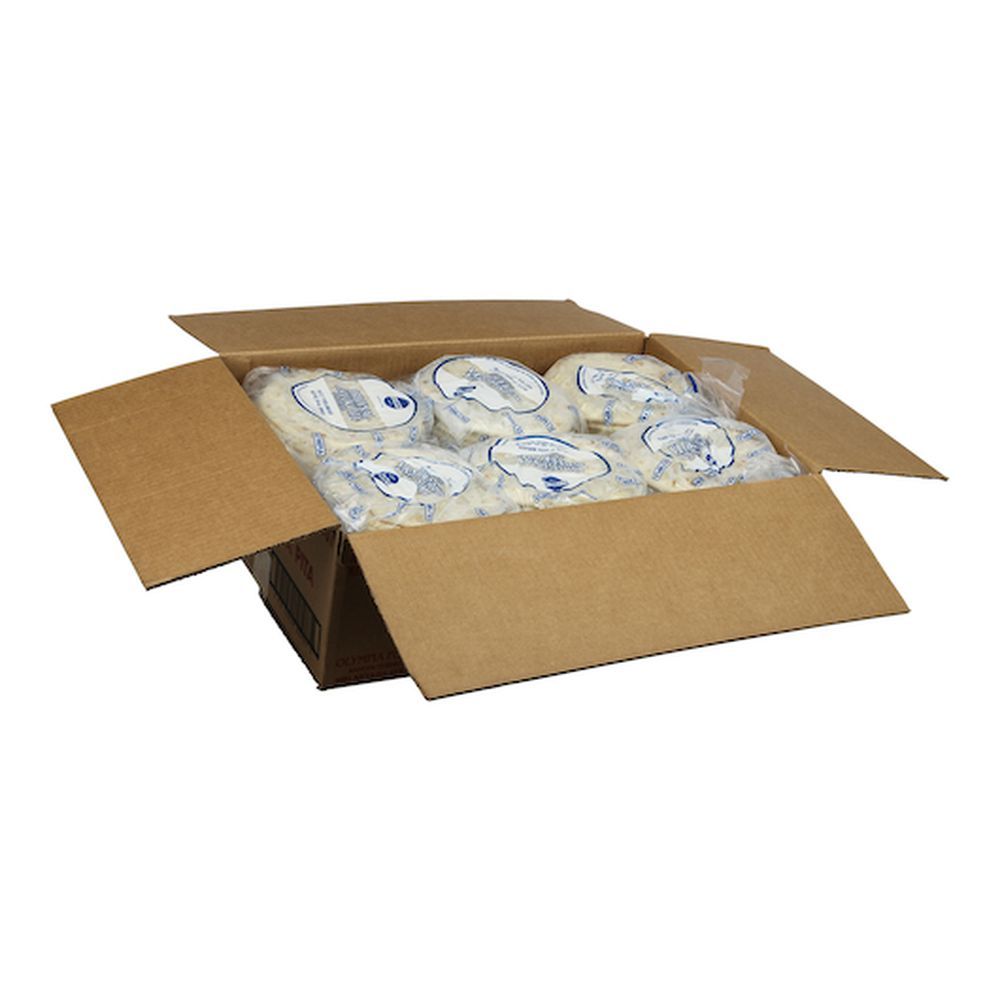 Olympia Foods 7 Inch Original Greek Pita, 10 Count -- 12 Per Case