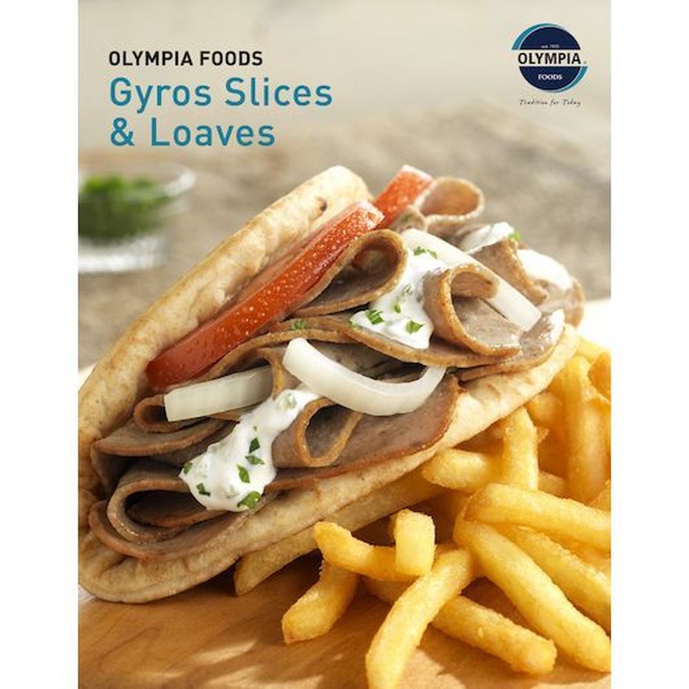 Olympia Foods Halal Gyro Meatloaf, 5 Pound -- 4 per case