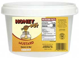 Honey Pot Honey Mustard, 11 Pound -- 2 Per Case