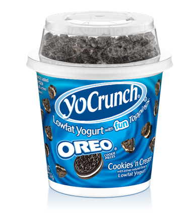 Yocrunch Vanilla Yogurt With Oreo Cookies N Cream, 6 Ounce -- 12 Per Case