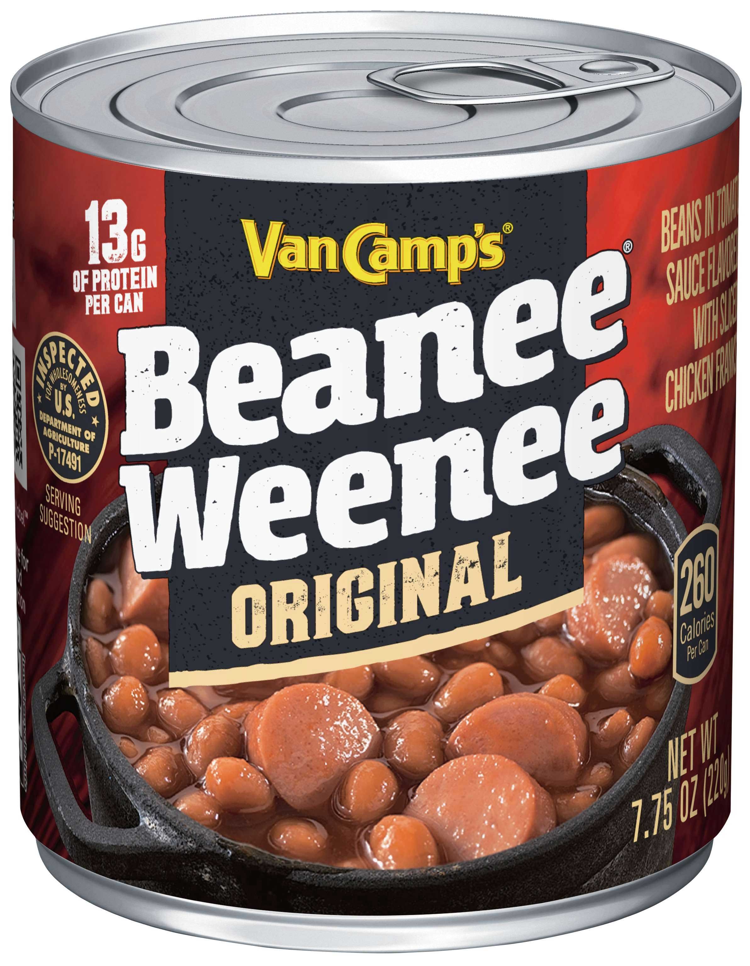Van Camp's Beanee Weenees Entree, 7.75 Ounce -- 24 Per Case