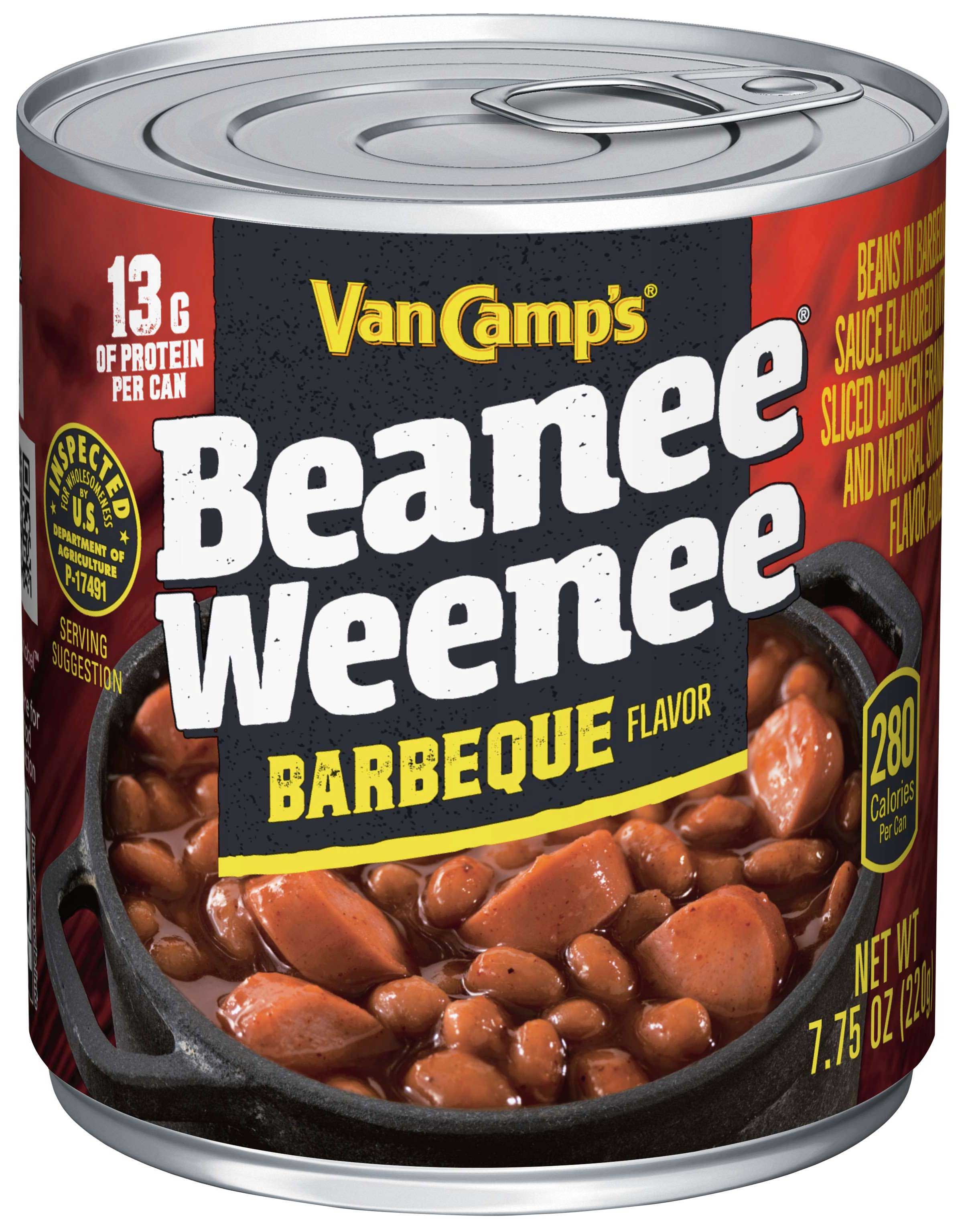 Van Camp's Beanee Weenees Barbecue, 7.75 Ounce -- 24 Per Case