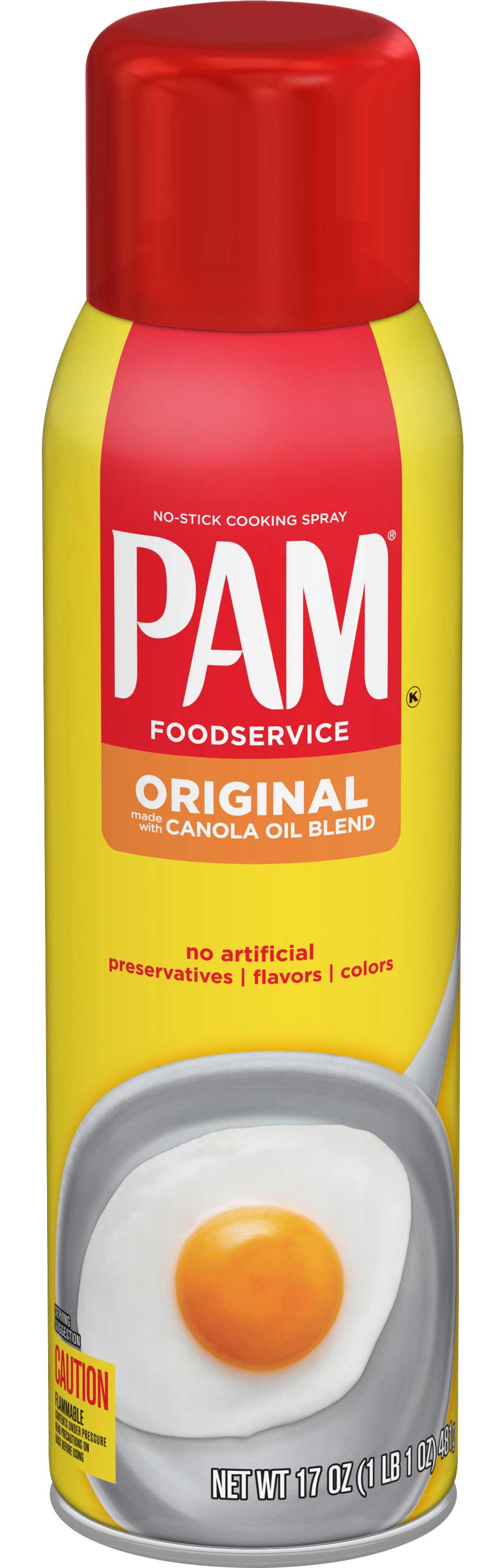 Pam Original Shortening Oil Cooking Spray Case | FoodServiceDirect 