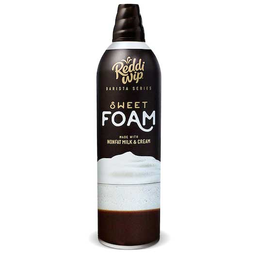 Reddi-Wip Sweet Foam Coffee Topper, 13 Ounce -- 6 per case