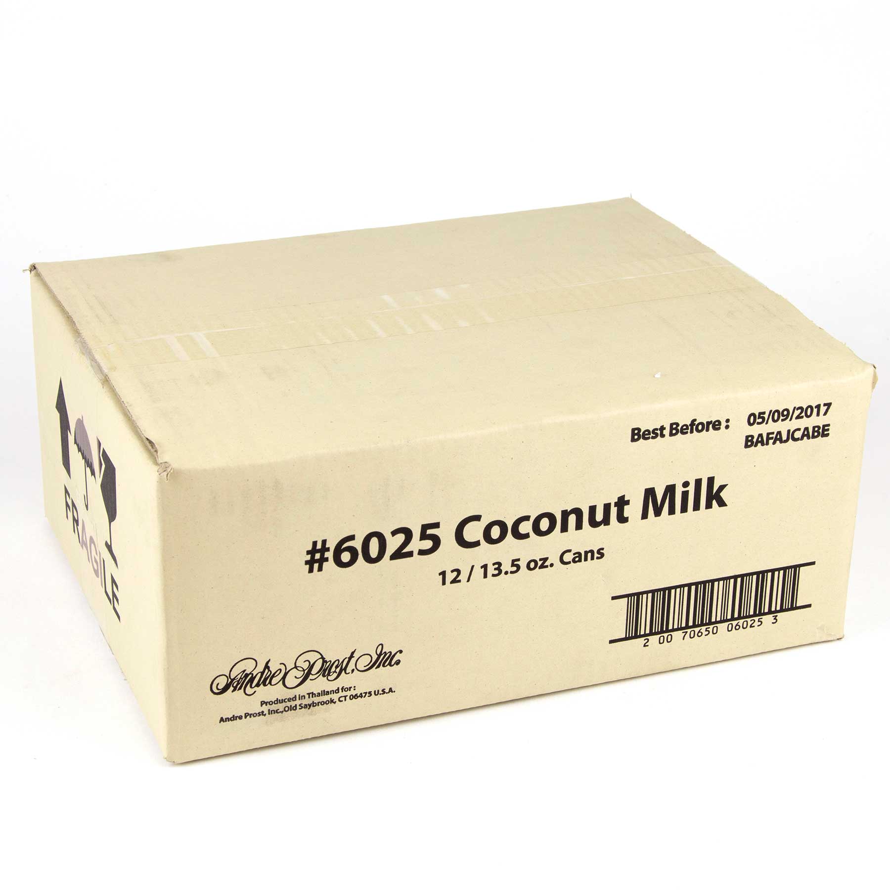 Andre Prost Coconut Milk, 13.5 Fluid Ounce -- 12 Per Case