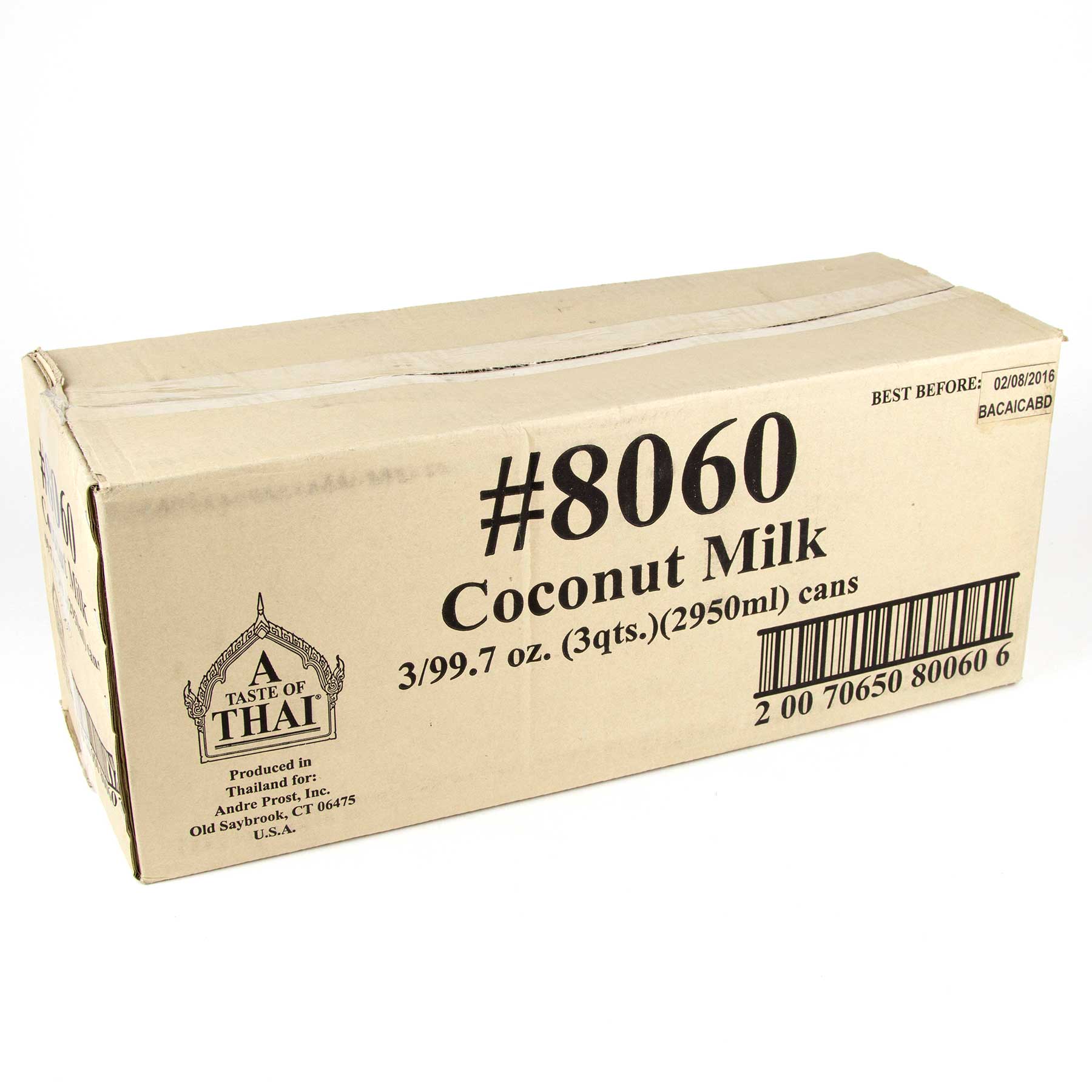 A Taste Of Thai Coconut Milk, 99.7 Fluid Ounce -- 3 Per Case