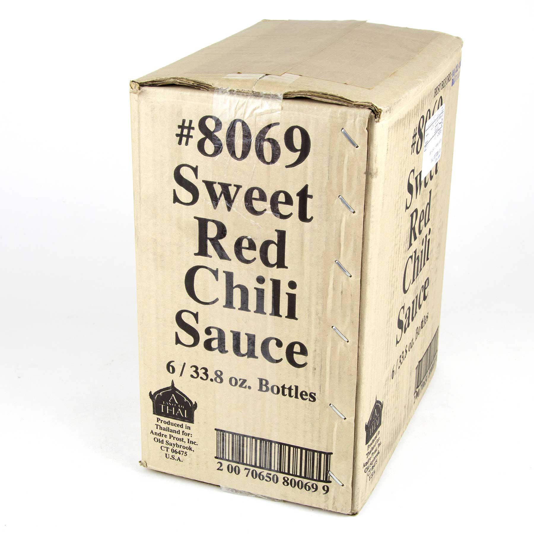 A Taste of Thai Sweet Red Chili Sauce, 33 .8 Fluid Ounce -- 6 per case.