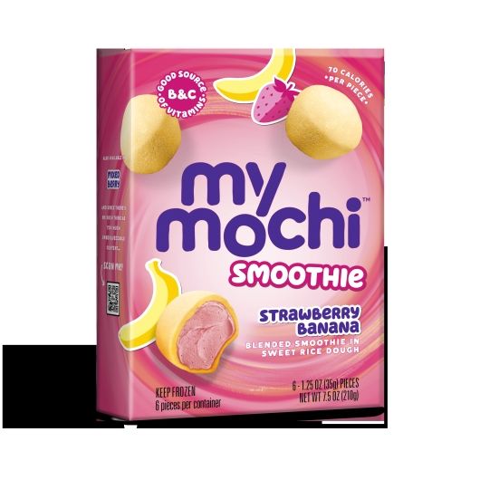 My Mochi Strawberry Banana Smoothie, 7.5 Ounce -- 12 Per Case