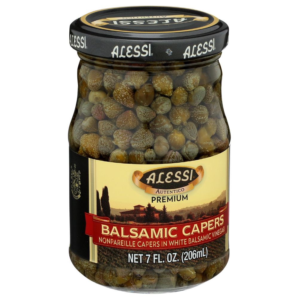 Alessi Premium Balsamic Caper, 7 Ounce -- 6 Per Case