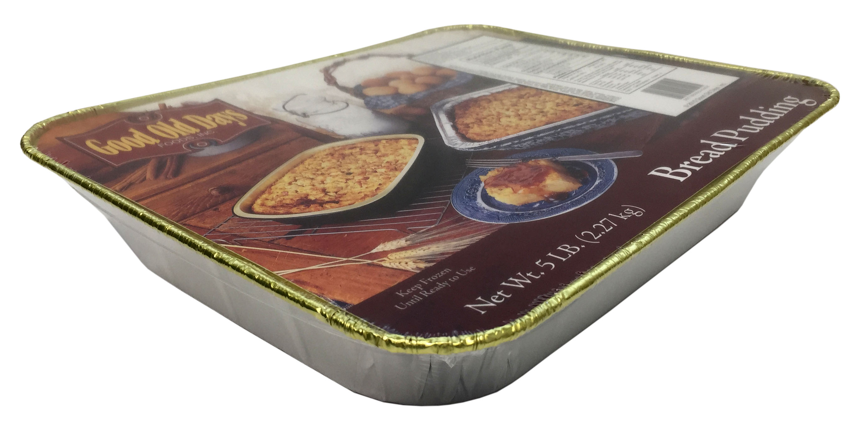 Good Old Days Bread Pudding, 5 Pound -- 4 Per Case